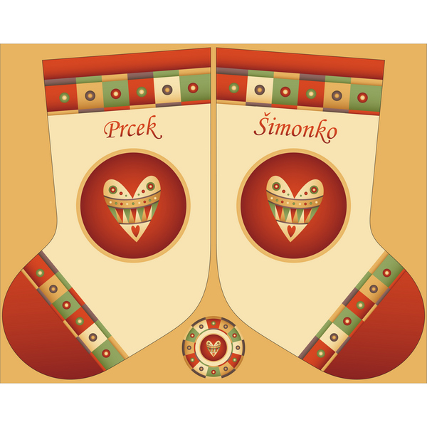 Ponožka-Prcek-Šimonko-4002-43x54cm-172g