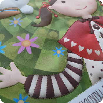 Vystrihovanie vatelínu Trapunto
