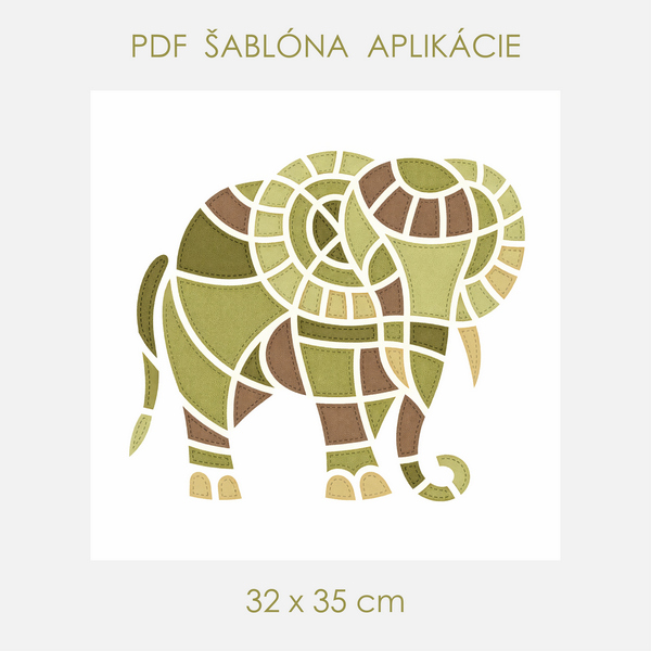 Šablóna-Slon-32x35cm