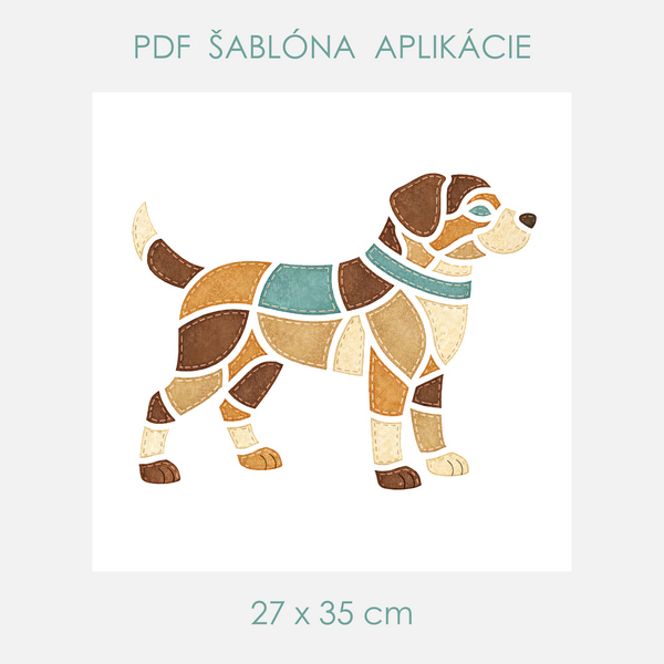 Šablóna-Pes-27x35cm-1