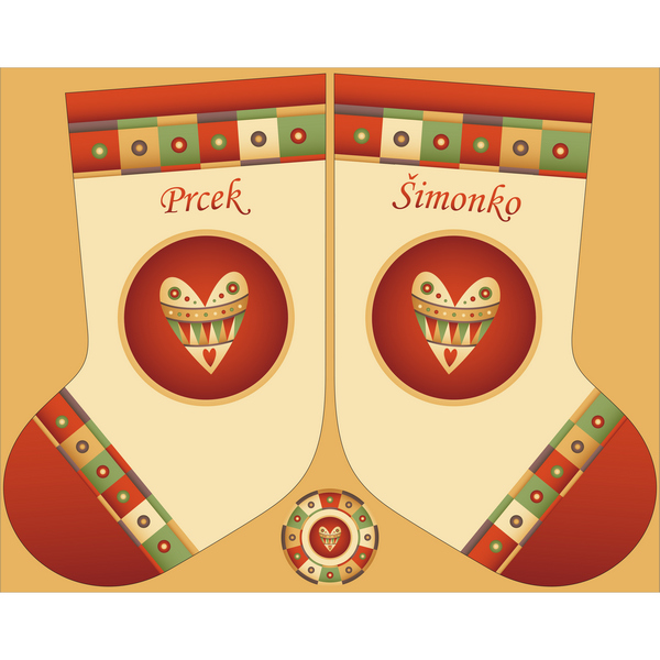Ponožka-Prcek-Šimonko-4002-43x54cm-172g