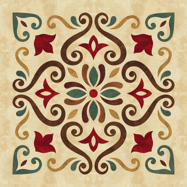 Šablóna-Ľudový vzor-36x36cm-3