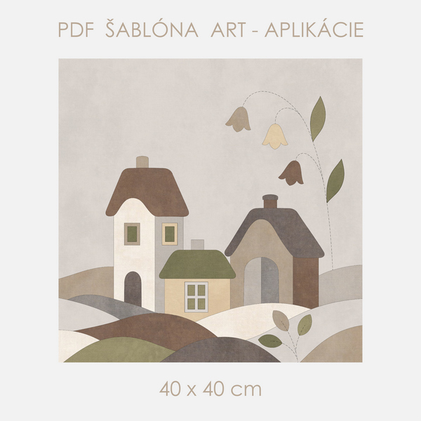 Šablóna-Chalúpky-40x40cm-5C