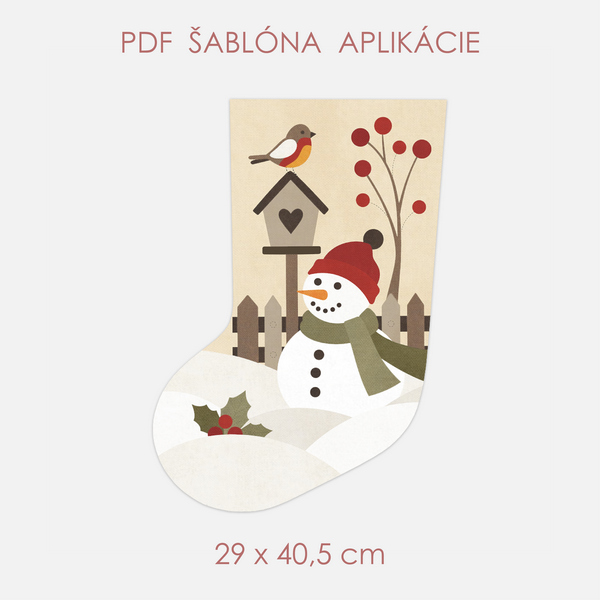 Šablóna-Ponožka-29x40,5cm-1