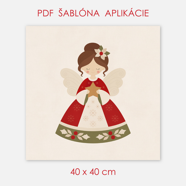 Šablóna-Anjelka-40x40cm-1